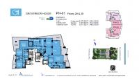 Unit 2801 floor plan